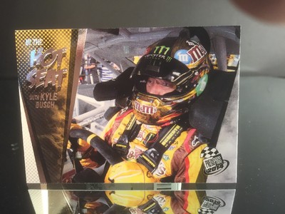 Rare Kyle Busch #18 M&M's Press Pass 2014 Card #89 IN THE HOT SEAT