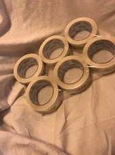 6 Rolls of Ebay Packing Tape ROLLS OFFICIAL EBAY BRANDED BOPP PACKAGING/PACKING 