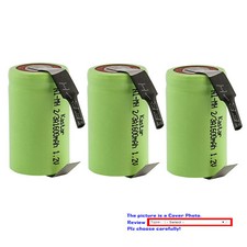 Kastar 2/3A 1.2V 1600mAh Battery W/ Tabs for two radios, hybrid automobiles