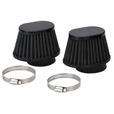 60mm Air Filter Pod Cleaner For Bike Dirt ATV Quad Pit Motorcycle Fitment 2PCS