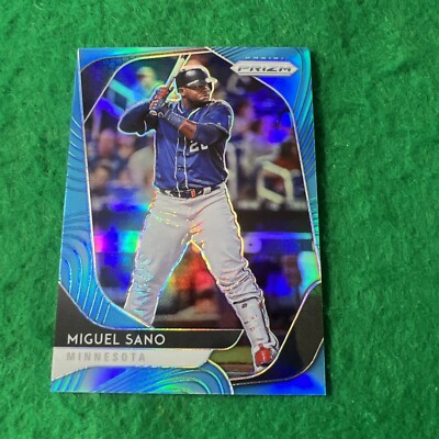 2020 Panini Prizm - Tier II Blue Prizm #109 Miguel Sanó