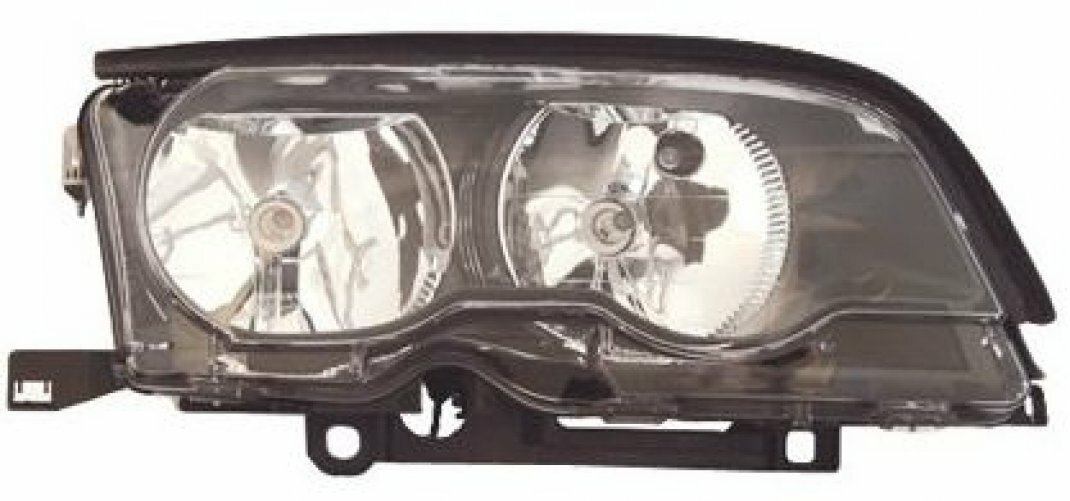 Phare avant droit de rechange pour restaurer l'éclairage de BMW E46 Cabriolet 2001-2003