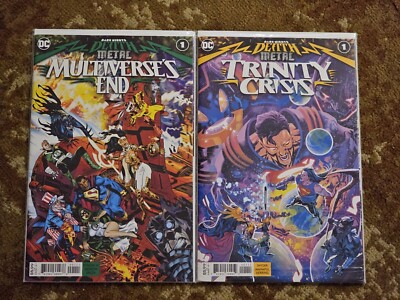 Dark Nights: Death Metal Multiverse's End Bertram & Trinity Crisis Manapul DC NM