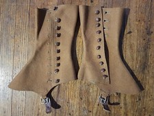 1900's womans vintage Shoe Coverings/ Spats