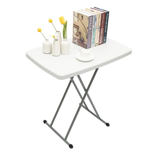 Portable Snack TV Dinner Laptop Tray Adjustable Folding Table Desk Sofa Bed Side - Picture 7 of 15