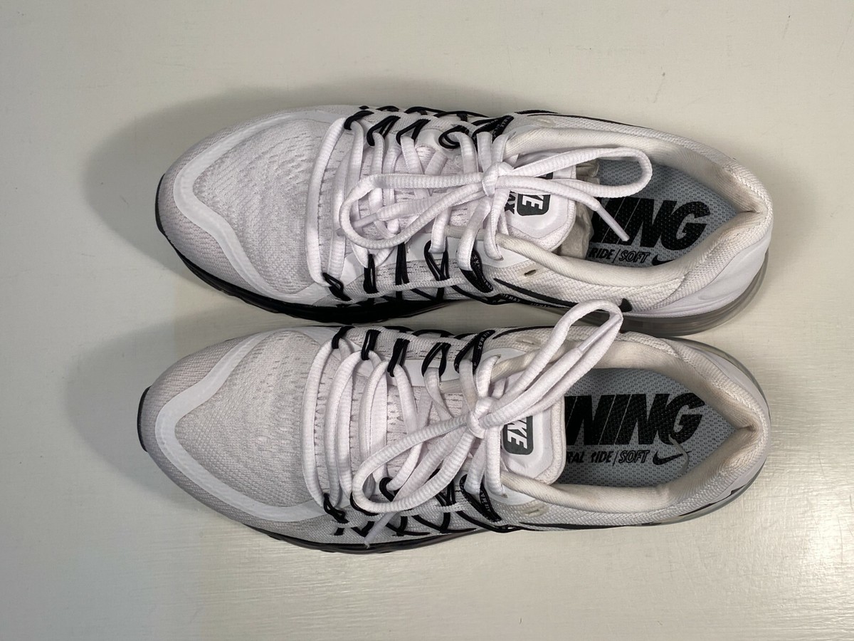 Nike Air Max 2015 White/Black knit men\'s size 8 Nike Air Max 2015  main image 2