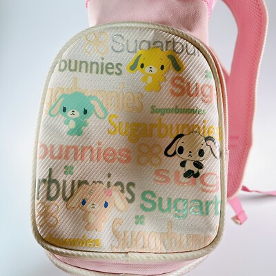 日*9様 新品未使用 Sanrio Sugarbunnies リュック L Sanrio Sugarbunnies Backpack Rucksack Kids Pink School Bag 15.5L