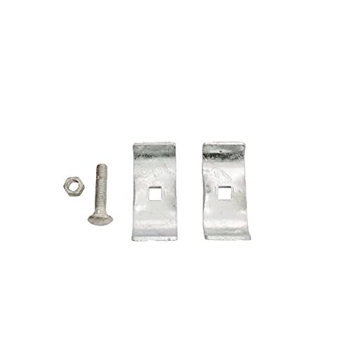 Chain Link Fence Panel Clamps Dog Kennel Clamps for 13/8" Chain