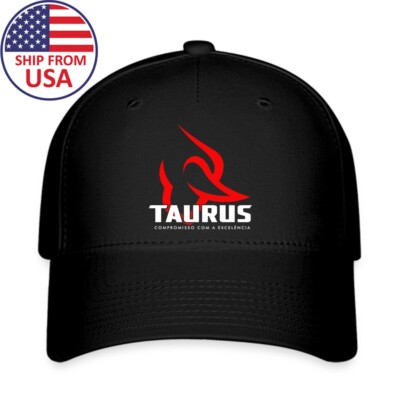 Taurus Guns Firearms Black Hat Baseball Cap Size S/M and L/XL