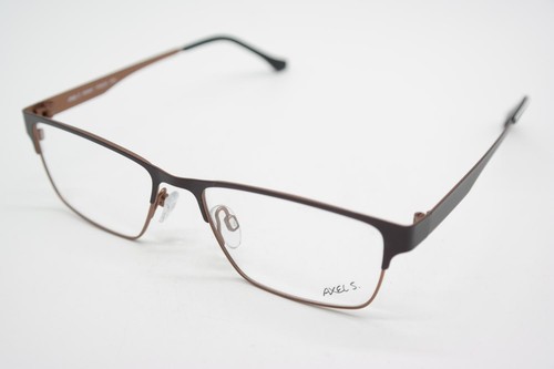 Brille Axel S. AX 953 Bronze Oval Brillengestell eyeglasses Neu - Picture 3 of 6