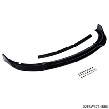Fit For 2015-2020 Dodge Charger SRT Style Front Bumper Lip Splitter Gloss Black
