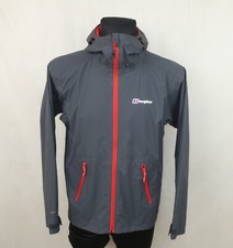 BERGHAUS WOMENS HOODED WATERPROOF HYDROSHELL JACKET size S