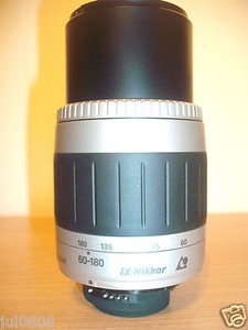 NIKON IX-NIKKOR 60-180MM~1:4.5-5.6 LENS~ FRONT & REAR CAPS~INSTRUCTIONS (13F15)