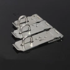 Stainless Steel Door Buckle Padlock Hasp Shed Latch Door Clasp Lock Gate Bolt