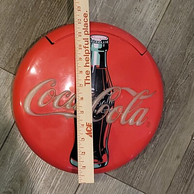 Vintage 1995 Coca Cola Button Telephone 12