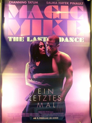 Magic Mike - The Last Dance - Teaser - Filmposter 120x80cm gerollt
