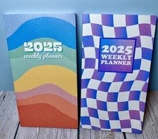 2025 Monthly/Weekly Appointment Planners Calendar Day-Timer Bundle, 2