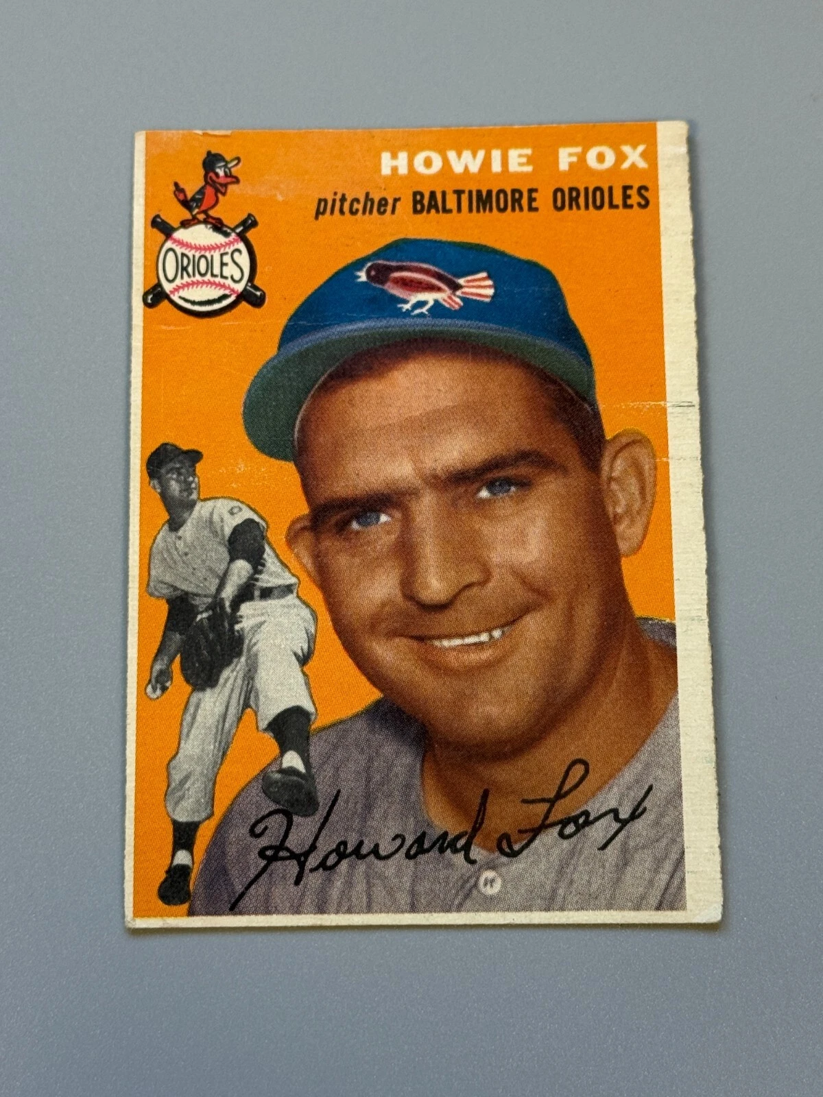 1954 Topps #246 Howie Fox