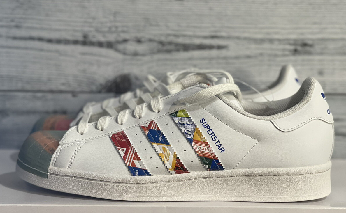 ADIDAS ORIGINALS Superstar Multi-Color MEN'S size 8.5 US GX2717