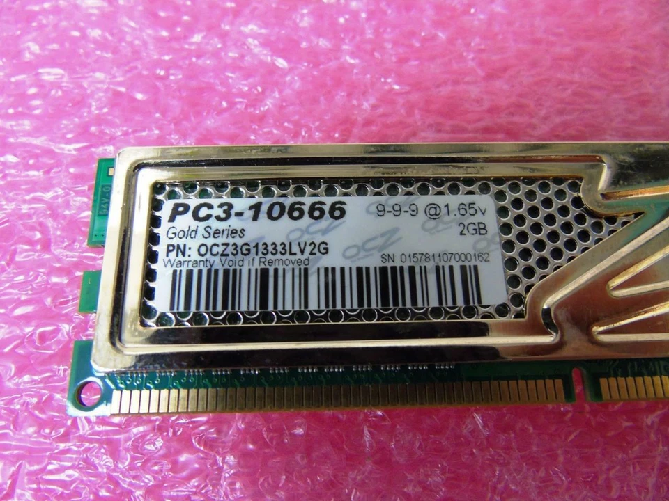 OCZ - OCZ3G1333LV2G, 2GB DDR3 1333MHz PC3-10666 DIMM Desktop Memory - Image 2 of 4