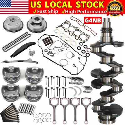 G4NB 1.8L Engine Rebuild Kit - For 2010-2015 Hyundai Elantra 2013-2016 Kia Forte