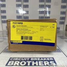 Square D H221NRB 30 Amp 240V 1 Phase Nema 3R Fused Heavy Duty Safety Switch New