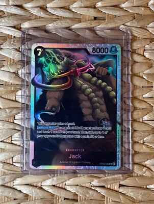 Jack OP08-084 (Super Rare) Two Legends ONE PIECE Card Near Mint English TCG CCG