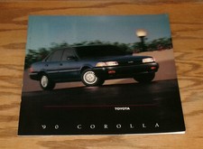 Original 1990 Toyota Corolla Deluxe Sales Brochure 90 Gt-s Sr5 Le Dlx Original 1990 Toyota Corolla Deluxe Sales Brochure 90 Gt-s Sr5 Le Dlx