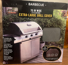 BEST XL Heavy Duty Gas Grill Cover 70 x 24 x 46 Gray Barbecue BBQ 5yr War  59