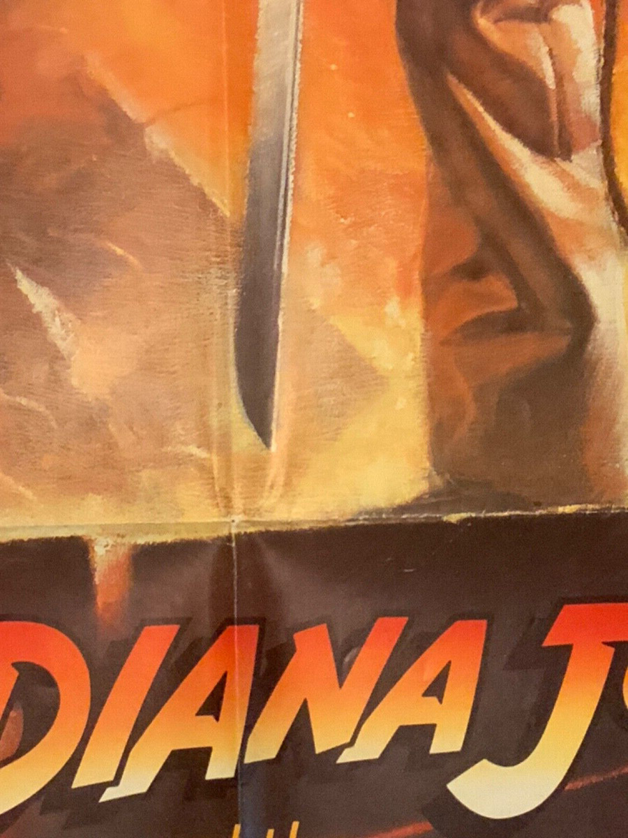 Indiana Jones and the Temple of Doom Movie Poster 1984 1 Sheet