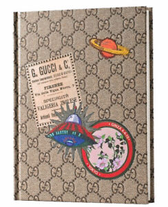 Glimte renere evne Gucci 'My Gucci Book' GG Monogram Pattern Hardcover Notebook Size 7.3 x  5.6" NEW | eBay