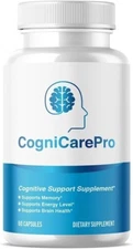 Cognicare Pro All Natural Gluten Free Dietary Supplement Pills (60 Capsules)