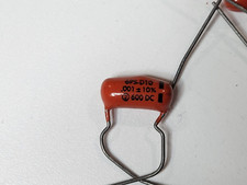 NOS Sprague 6PS-D10 Orange Drop Capacitor 0.001uF, 600V, Sold Individually