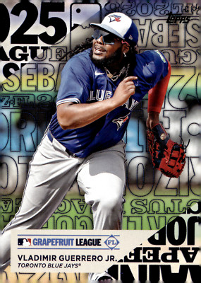 2025 Topps Series 1 Training Grounds - #TG-7 Vladimir Guerrero Jr. Blue Jays