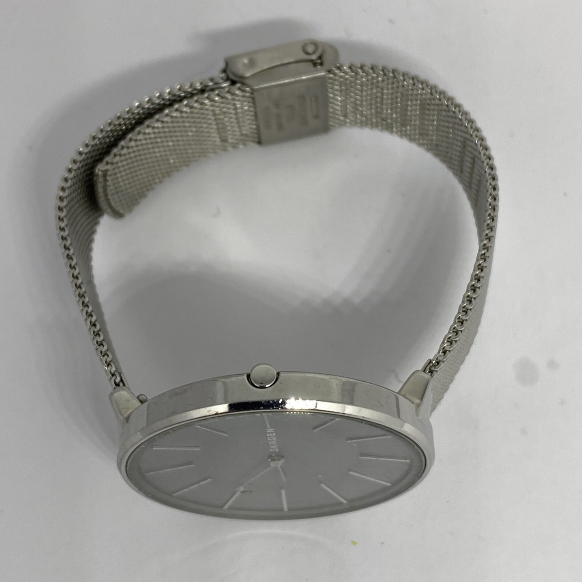Skagen SKW2691 Women\'s Silver Stainless Steel Analog Dial Quartz Watch EY887 Amazon.com: Skagen Women main image 4
