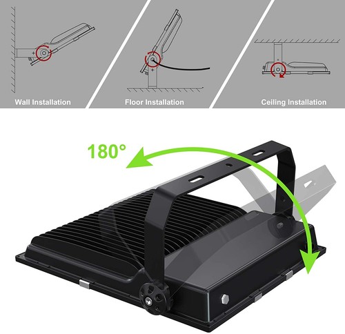 ETL 300W LED Flood Light Outdoor Commercial Parking Lot Stadium Lighting Fixture - 第 6/9 張圖片