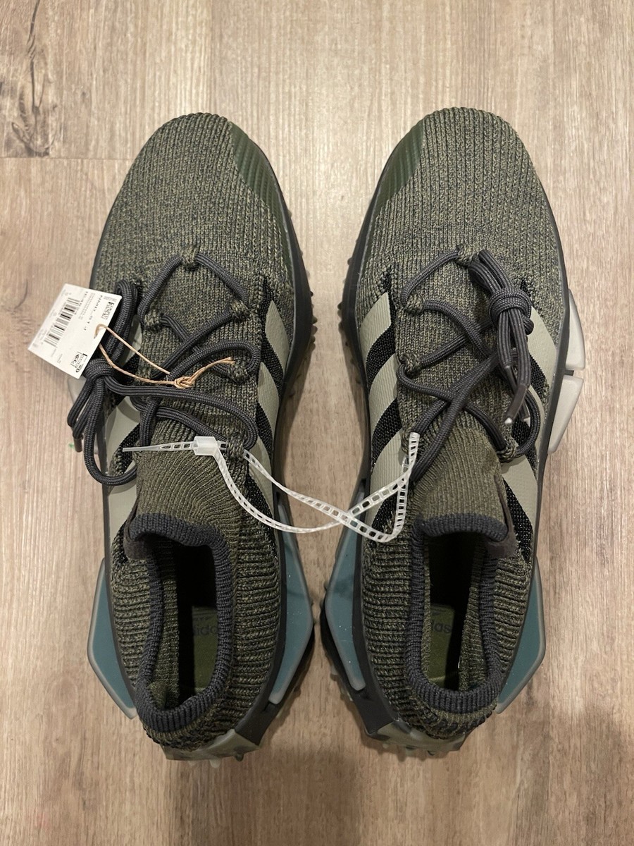 adidas gazelle silver green womens Shop Green Mens adidas NMD R1 Lace Up Sneakers – Shoebacca main image 0