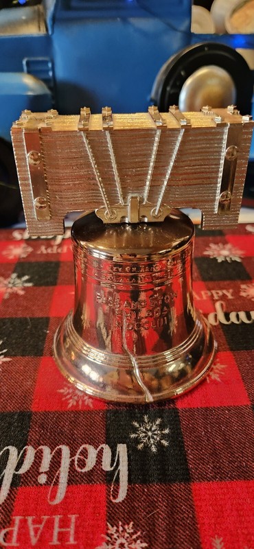 Vintage Avon Aftershave- Liberty Bell Decanter With Original Deep Woods 