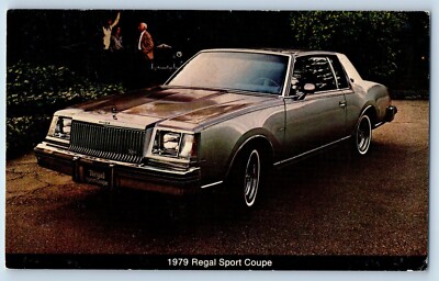 Car Postcard 1979 Regal Sport Coupe Wm James Auto Hutchinson Minnesota MN