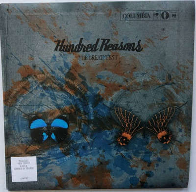 Hundred Reasons   The Great Test limited numbered 7'' single vinyl record 2003 NM