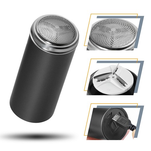 Men's Mini Electric Shaver Rechargeable Razor Washable Trimmer Beard Men Gift - Picture 10 of 13