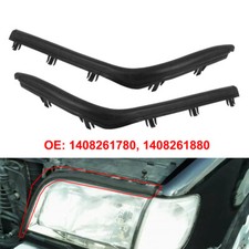 2x Scheinwerfer Dichtung Schwarz Für Mercedes Benz W140 S-Klasse 95-98