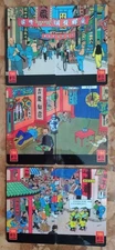 6 TELECARTES TINTIN  PUZZLES LE LOTUS BLEU  Réf. E 65