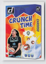 2025 Panini Donruss WNBA Kamilla Cardoso Crunch Time #10 Chicago Sky NM