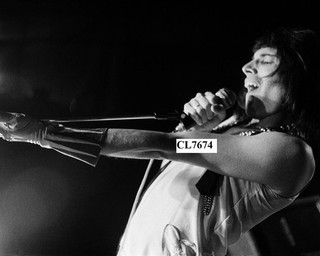 Freddie Mercury of the Rock Band Queen Rehearsing for First Major UK Tour Photo