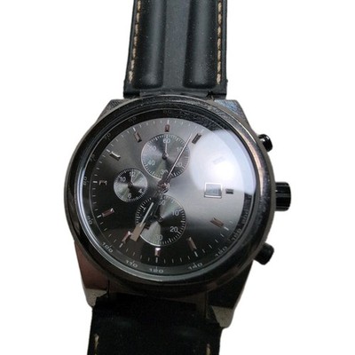 Kenneth Cole KC1630 Men's 39mm Chronograph Hybrid Strap Watch With New Battery