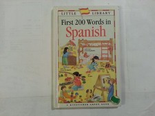 First 200 Words in Spanish Little Library  English and Spanish Edition by , G