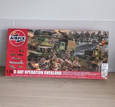 Airfix 1/76 Scale D-Day Operation Overlord Diorama Model Kit Set A50162A