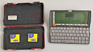 PDA de computadora portátil Psion Series 5 Palmtop con estuche