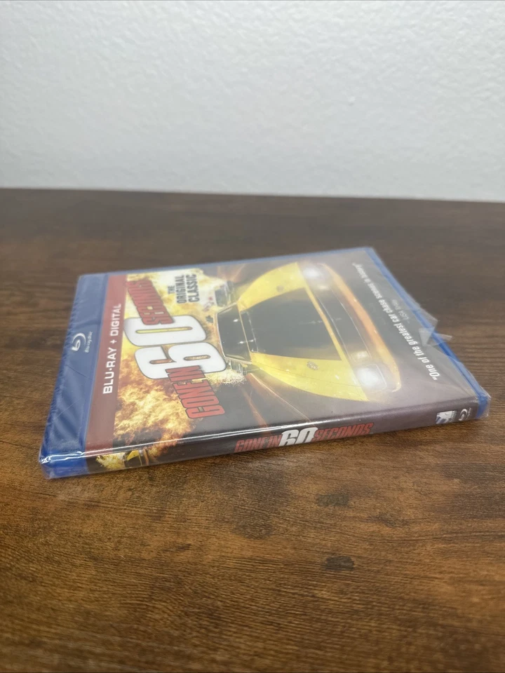 GONE IN 60 SECONDS Original Classic Car Theft Action Movie BLU-RAY + DIGITAL NEW Foto 3 de 4